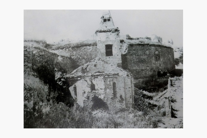 Церковь Ружица. Начало 1915