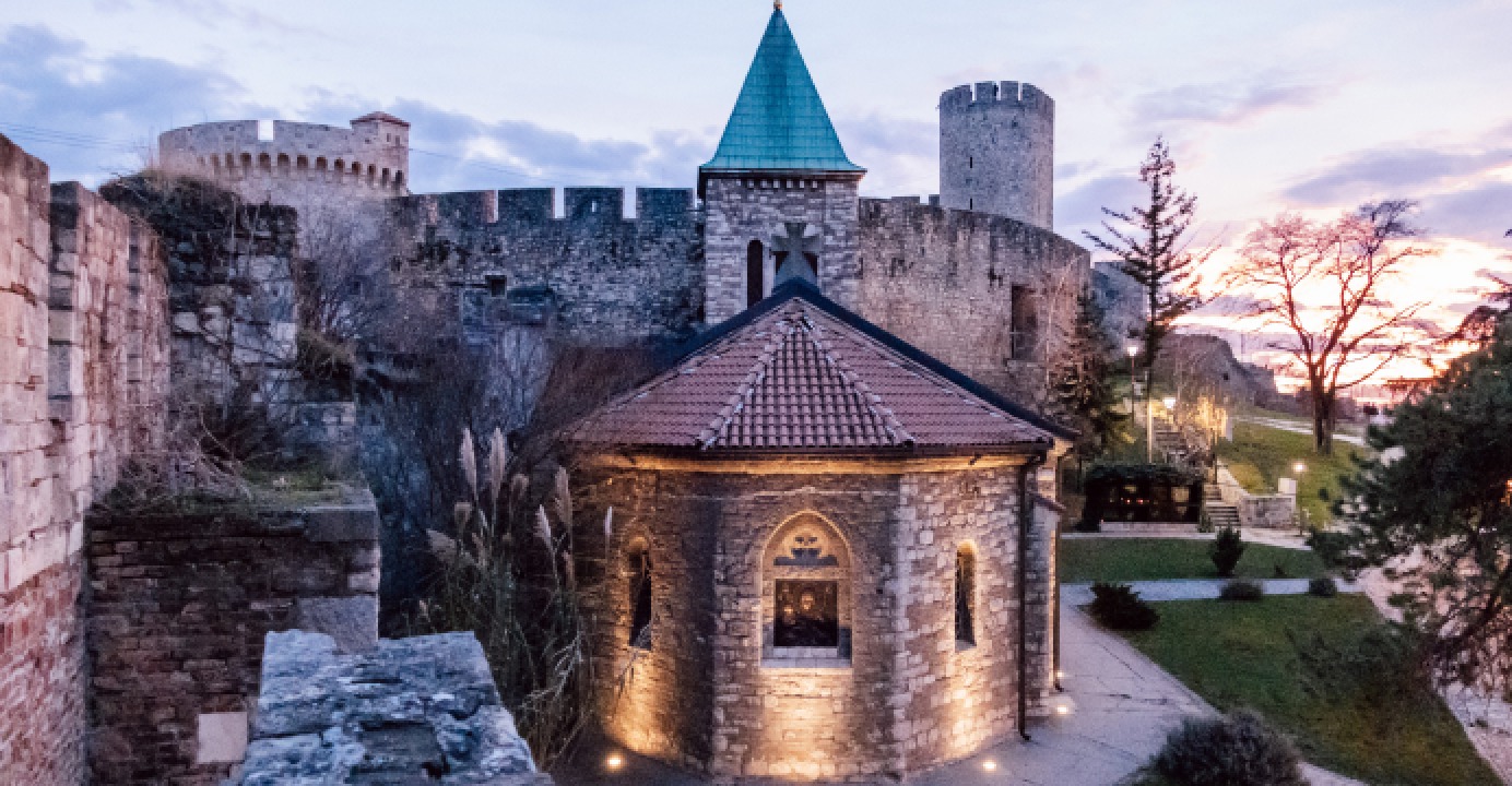 Церковь Ружица в Белградской крепости 